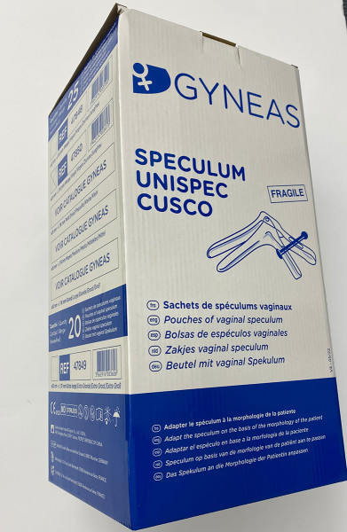 Einmal-Vaginalspekula Gyneas Cusco Box