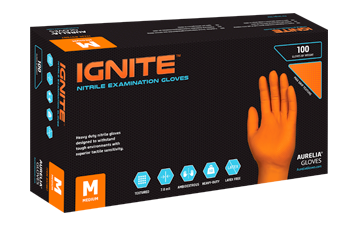 IGNITE Einmalhandschuhe für Handwerk und Industrie (Beispielhaft; Abweichungen möglich)