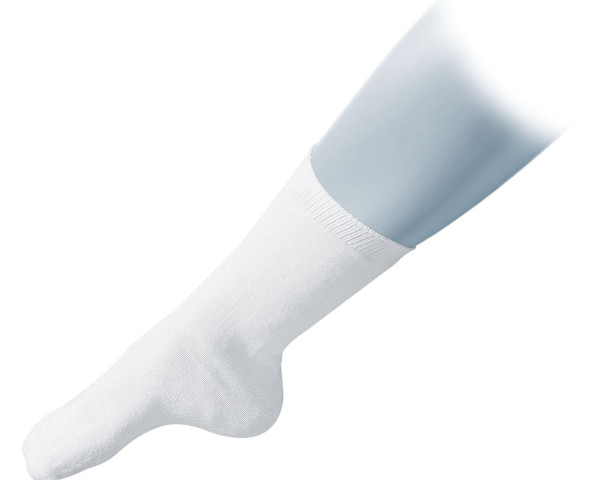 OP-Socken weiß, Größe XL, 40 Stück