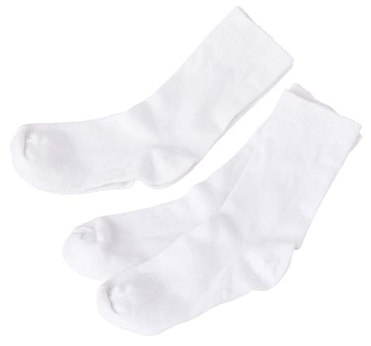 OP-Socken weiß, Universalgröße, 20 Paar